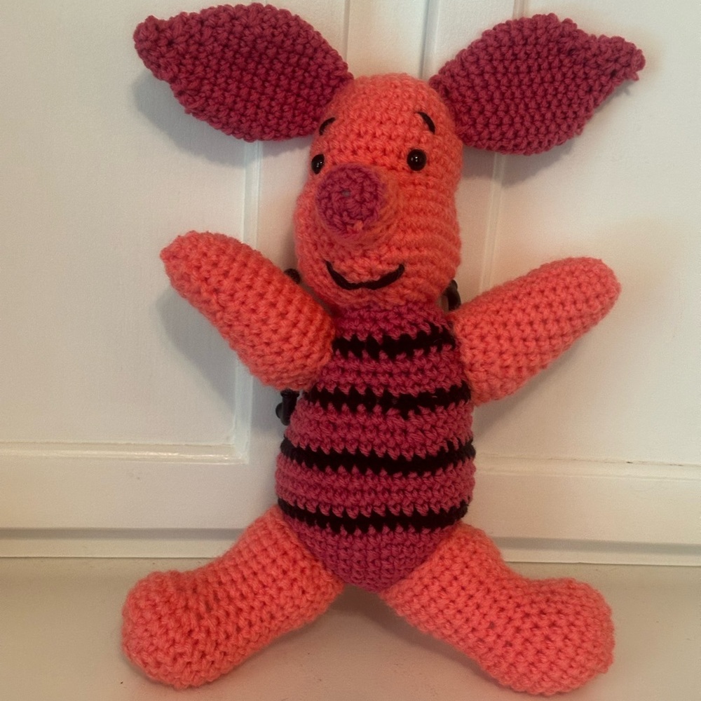 Handmade Crocheted Disney’s Piglet